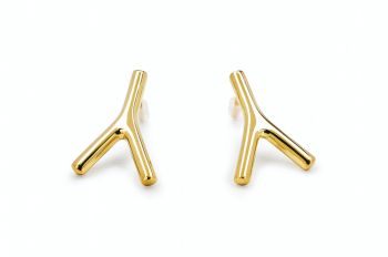 WAI Earrings - Gold plated silver earrings