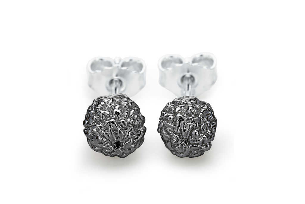 WAI Earrings - Stříbrné náušnice, lesk