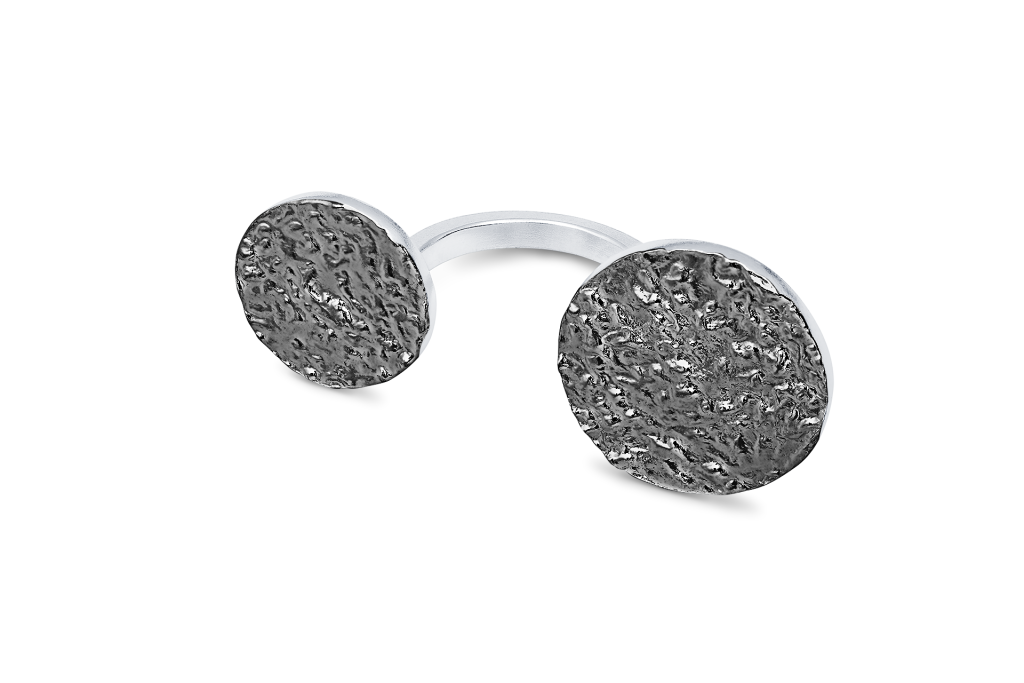 WAI Earrings - Stříbrné náušnice, mat