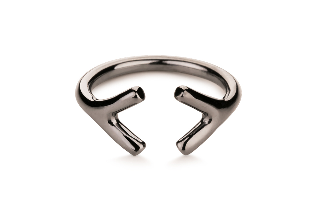 WAI Earrings - Stříbrné náušnice, mat