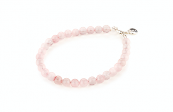 YOGYA - dedicated to the desire for LOVE, rose quartz and silver