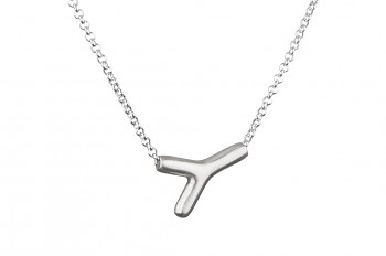 WAI Necklace - Silver necklace - matte