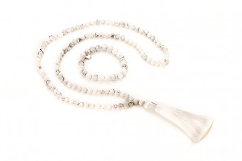 ARIA SET - howlite and silver