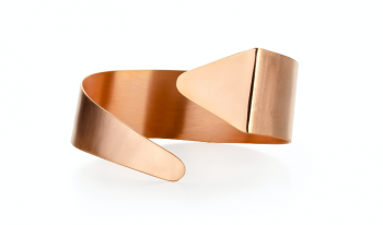 Element Ether Bracelet - rose gold plated silver bracelet