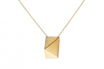 NOSHI Necklace - silver, gold plated