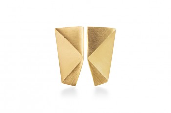 NOSHI MINI Earrings - silver, gold plated