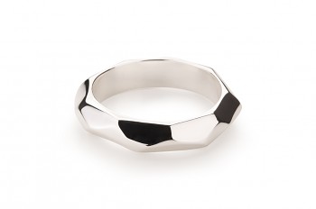 NOSHI Ring - silver, glossy