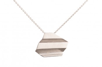 NAMI Necklace - silver, matte