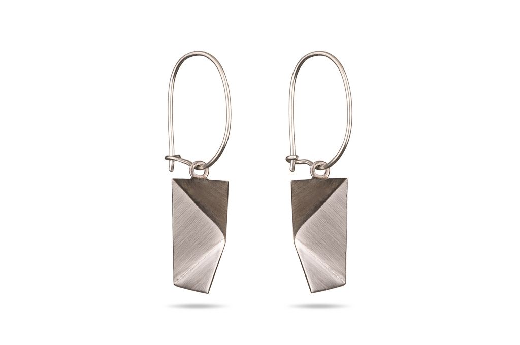 WAI Earrings - Stříbrné náušnice, lesk