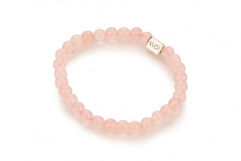 KOMODO - dedicated to the desire for LOVE, rose quartz and silver