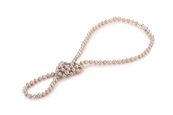 ALIANA Necklace - dedicated to the desire for BEAUTY, baroque pearl and silver