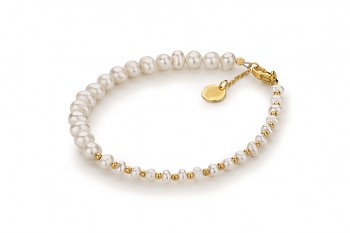 MUTIARA - dedicated to the desire for BEAUTY, pearl and gold plated silver