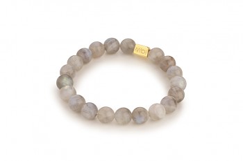 RAHASIA - dedicated to the desire for SERENITY, labradorite and gold plated silver