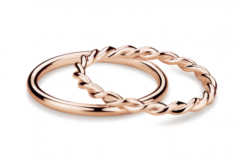 Muselet Ring Set - Rosé