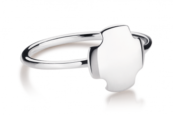 Bouchon Ring - Silver glossy