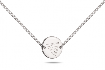 Element WATER Choker - silver, glossy