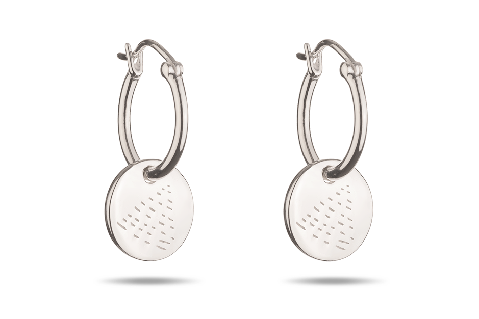 WAI Earrings - Stříbrné náušnice, lesk