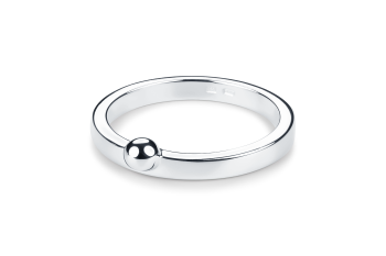 Snubný prsteň Infinity - dámsky párový prsteň, striebro