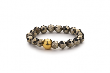 SUASA - dedicated to the desire for INNER STRENGTH, pyrite and silver