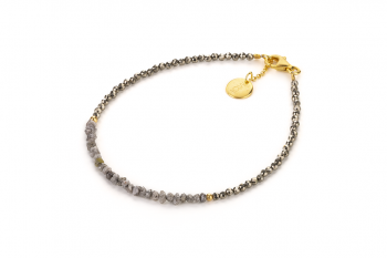 MAUI - dedicated to the desire for AWAKENING, rough diamond and pyrite